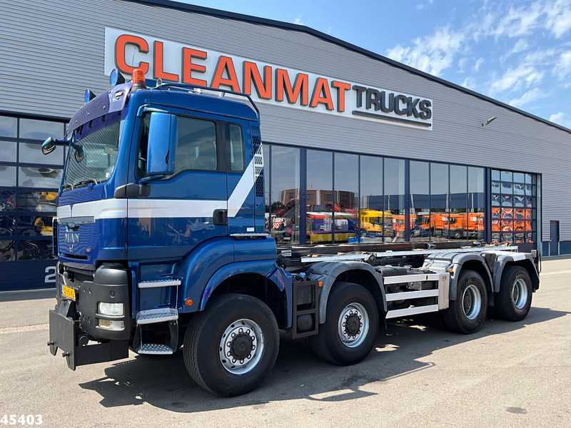 MAN TGS 43.440 8x8 HTS 30 Ton containersysteem + Vossebelt 20m³ container - Nákladní auto - kabelový systém: obrázek 4 MAN TGS 43.440 8x8 HTS 30 Ton containersysteem + Vossebelt 20m³ container - Nákladní auto - kabelový systém: obrázek 4