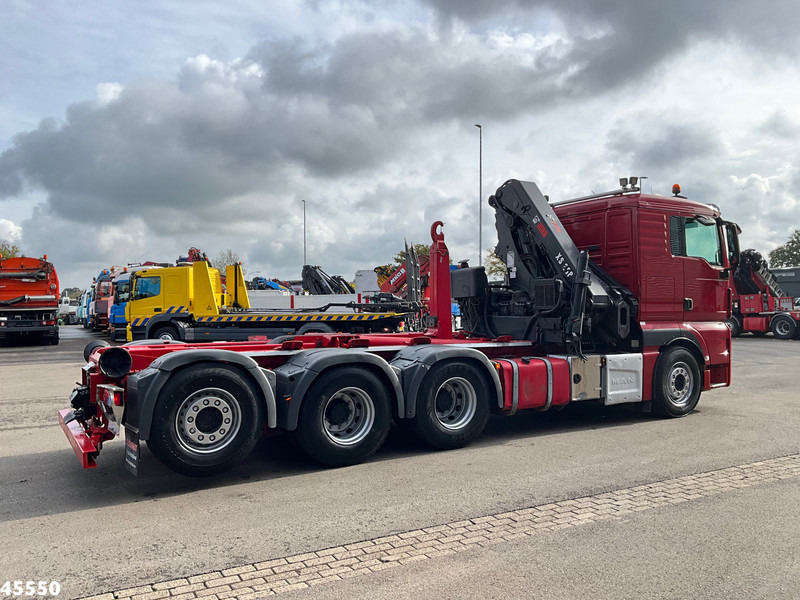 MAN TGX 35.480 8x4 Euro 6 Hiab 28 Tonmeter laadkraan - Hákový nosič kontejnerů, Auto s hydraulickou rukou: obrázek 4 MAN TGX 35.480 8x4 Euro 6 Hiab 28 Tonmeter laadkraan - Hákový nosič kontejnerů, Auto s hydraulickou rukou: obrázek 4