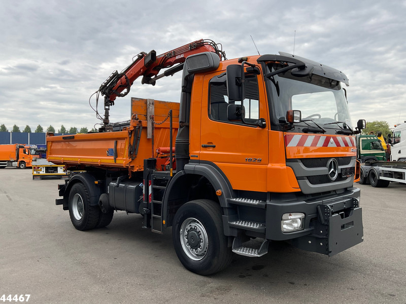Mercedes-Benz 1829 AK 4x4 Atlas 8,5 Tonmeter laadkraan Manual Full steel - Sklápěč, Auto s hydraulickou rukou: obrázek 4 Mercedes-Benz 1829 AK 4x4 Atlas 8,5 Tonmeter laadkraan Manual Full steel - Sklápěč, Auto s hydraulickou rukou: obrázek 4