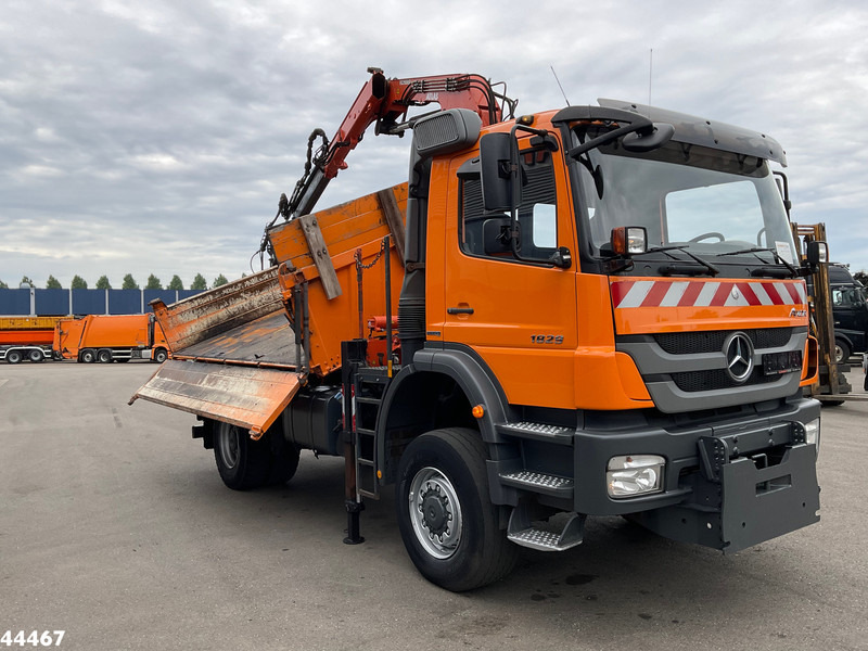 Mercedes-Benz 1829 AK 4x4 Atlas 8,5 Tonmeter laadkraan Manual Full steel - Sklápěč, Auto s hydraulickou rukou: obrázek 5 Mercedes-Benz 1829 AK 4x4 Atlas 8,5 Tonmeter laadkraan Manual Full steel - Sklápěč, Auto s hydraulickou rukou: obrázek 5