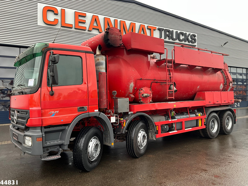 Mercedes-Benz Actros 4141 8x4 RVS Naaktgeboren drogestoffen Just 99.291 km! - Čistič odpadových jam: obrázek 5 Mercedes-Benz Actros 4141 8x4 RVS Naaktgeboren drogestoffen Just 99.291 km! - Čistič odpadových jam: obrázek 5