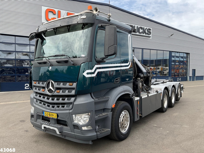 Mercedes-Benz Arocs 3251 8x4 Euro 6 Hiab 28 Tonmeter laadkraan - Hákový nosič kontejnerů, Auto s hydraulickou rukou: obrázek 2 Mercedes-Benz Arocs 3251 8x4 Euro 6 Hiab 28 Tonmeter laadkraan - Hákový nosič kontejnerů, Auto s hydraulickou rukou: obrázek 2