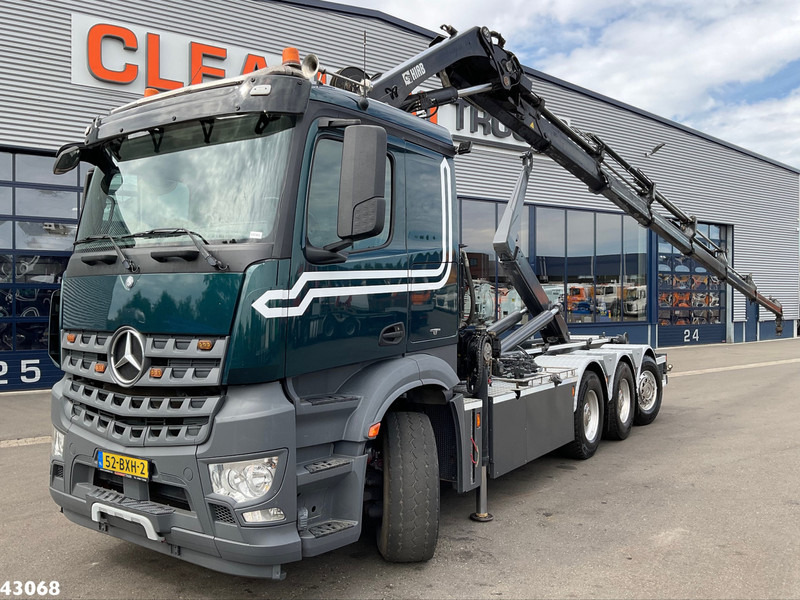 Mercedes-Benz Arocs 3251 8x4 Euro 6 Hiab 28 Tonmeter laadkraan - Hákový nosič kontejnerů, Auto s hydraulickou rukou: obrázek 1 Mercedes-Benz Arocs 3251 8x4 Euro 6 Hiab 28 Tonmeter laadkraan - Hákový nosič kontejnerů, Auto s hydraulickou rukou: obrázek 1