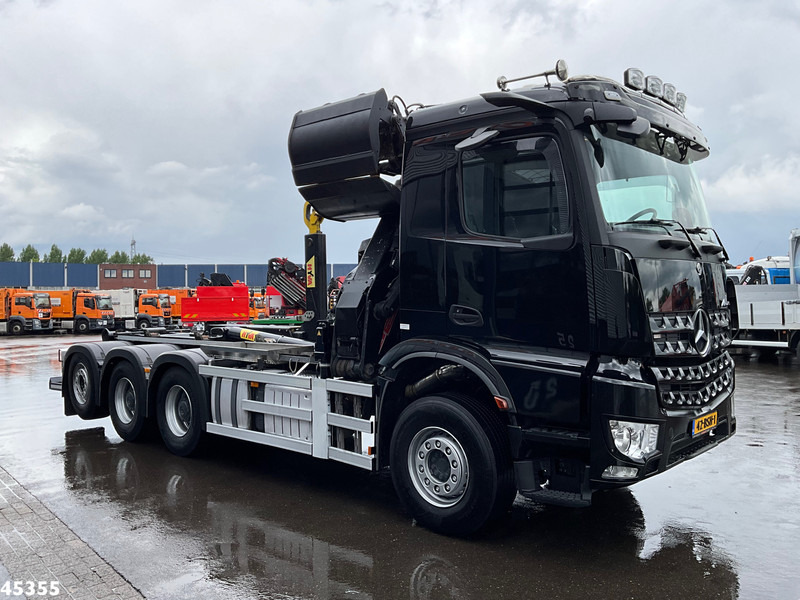 Mercedes-Benz Arocs 3540 8x4 Euro 6 HMF 19 Tonmeter Z-kraan Just 118.906 Km! - Hákový nosič kontejnerů, Auto s hydraulickou rukou: obrázek 5 Mercedes-Benz Arocs 3540 8x4 Euro 6 HMF 19 Tonmeter Z-kraan Just 118.906 Km! - Hákový nosič kontejnerů, Auto s hydraulickou rukou: obrázek 5