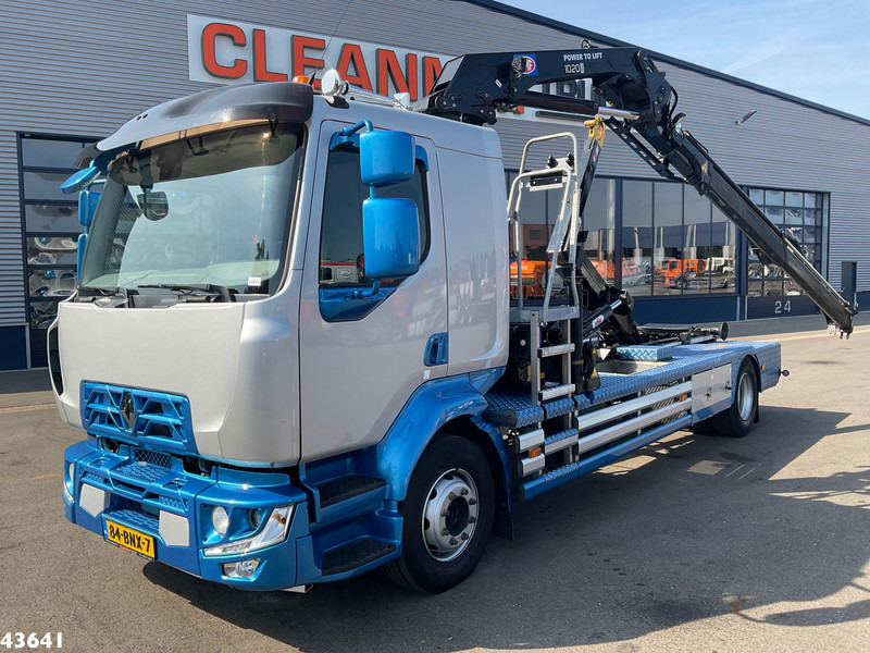 Renault D 240 Euro 6 HMF 10 Tonmeter laadkraan Just 66.850 km! - Hákový nosič kontejnerů, Auto s hydraulickou rukou: obrázek 1 Renault D 240 Euro 6 HMF 10 Tonmeter laadkraan Just 66.850 km! - Hákový nosič kontejnerů, Auto s hydraulickou rukou: obrázek 1