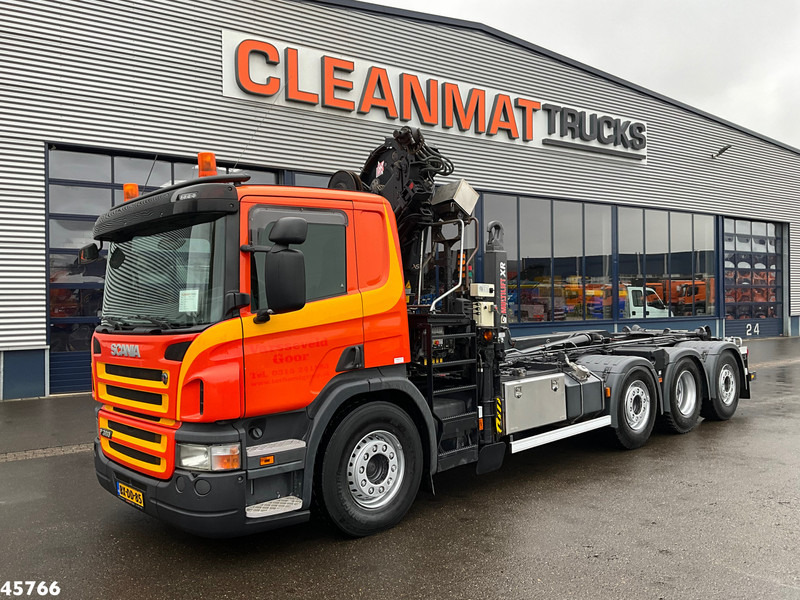 Scania G 380 8x2 Hiab 21 Tonmeter laadkraan - Hákový nosič kontejnerů, Auto s hydraulickou rukou: obrázek 2 Scania G 380 8x2 Hiab 21 Tonmeter laadkraan - Hákový nosič kontejnerů, Auto s hydraulickou rukou: obrázek 2