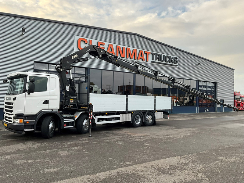 Scania G 450 8x2 Euro 6 Hiab 32 Tonmeter laadkraan Just 114.221 km! - Auto s hydraulickou rukou: obrázek 1 Scania G 450 8x2 Euro 6 Hiab 32 Tonmeter laadkraan Just 114.221 km! - Auto s hydraulickou rukou: obrázek 1