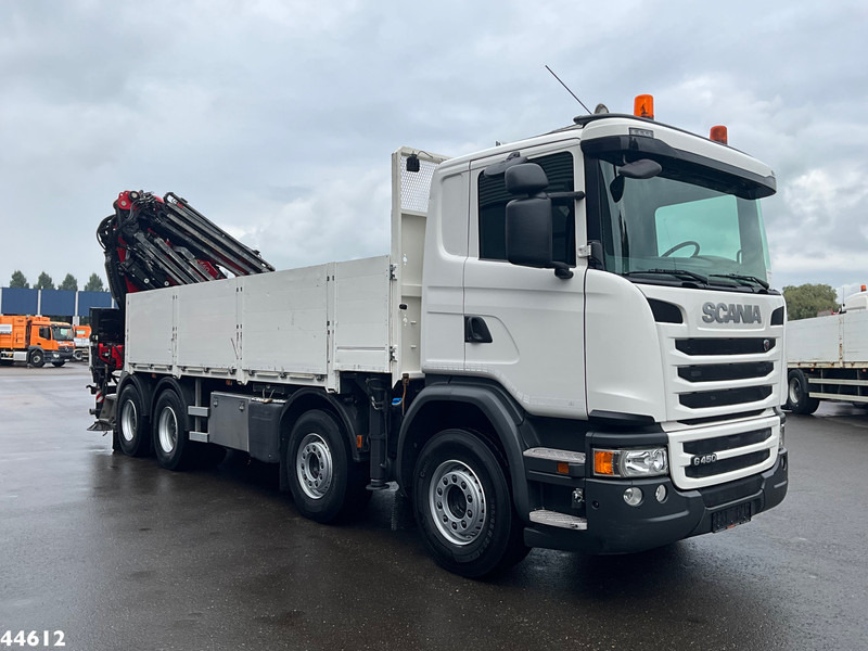 Scania G 450 8x4 Euro 6 Fassi 66 Tonmeter laadkraan + Fly-jib Just 176.555 Km! - Auto s hydraulickou rukou: obrázek 4 Scania G 450 8x4 Euro 6 Fassi 66 Tonmeter laadkraan + Fly-jib Just 176.555 Km! - Auto s hydraulickou rukou: obrázek 4