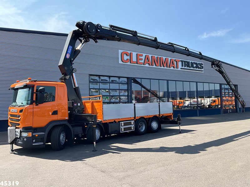 Scania G 450 Euro 6 HMF 60 Tonmeter laadkraan + Fly-Jib - Auto s hydraulickou rukou: obrázek 1 Scania G 450 Euro 6 HMF 60 Tonmeter laadkraan + Fly-Jib - Auto s hydraulickou rukou: obrázek 1
