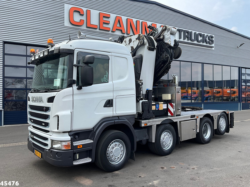 Scania G 480 HMF 85 Tonmeter laadkraan + Fly-Jib - Auto s hydraulickou rukou: obrázek 5 Scania G 480 HMF 85 Tonmeter laadkraan + Fly-Jib - Auto s hydraulickou rukou: obrázek 5