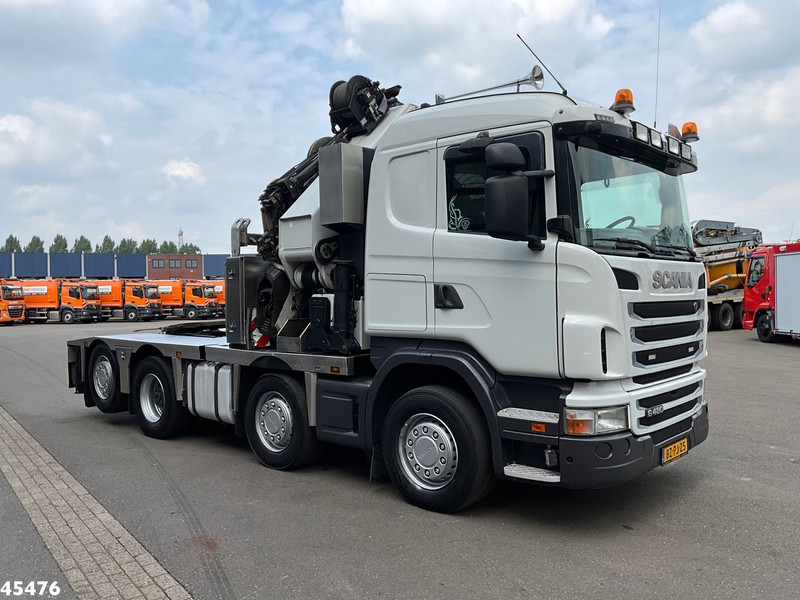 Scania G 480 HMF 85 Tonmeter laadkraan + Fly-Jib - Auto s hydraulickou rukou: obrázek 4 Scania G 480 HMF 85 Tonmeter laadkraan + Fly-Jib - Auto s hydraulickou rukou: obrázek 4