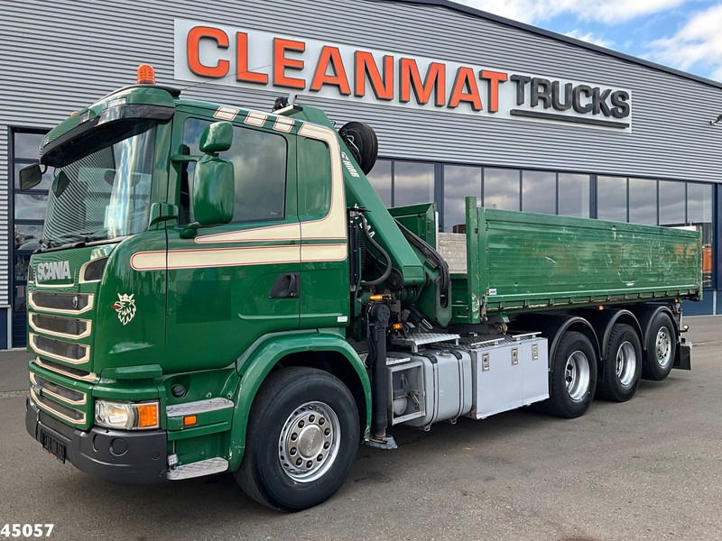 Scania G 490 8x4 Euro 6 Hiab 24 Tonmeter laadkraan - Sklápěč, Auto s hydraulickou rukou: obrázek 4 Scania G 490 8x4 Euro 6 Hiab 24 Tonmeter laadkraan - Sklápěč, Auto s hydraulickou rukou: obrázek 4