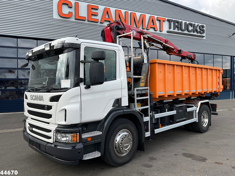 Scania P 320 HMF 12 Tonmeter Z-kraan + Kipper 11m³ - Sklápěč, Auto s hydraulickou rukou: obrázek 2 Scania P 320 HMF 12 Tonmeter Z-kraan + Kipper 11m³ - Sklápěč, Auto s hydraulickou rukou: obrázek 2
