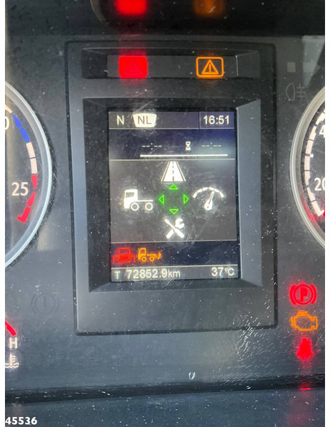 Sklápěč, Auto s hydraulickou rukou Scania P 340 Euro 6 CNG HMF 25 Tonmeter laadkraan Just 72.852 km!: obrázek 20