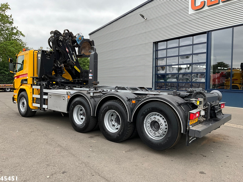 Scania P 410 8x4 Euro 6 Palfinger 14 Tonmeter Z-kraan - Hákový nosič kontejnerů, Auto s hydraulickou rukou: obrázek 5 Scania P 410 8x4 Euro 6 Palfinger 14 Tonmeter Z-kraan - Hákový nosič kontejnerů, Auto s hydraulickou rukou: obrázek 5