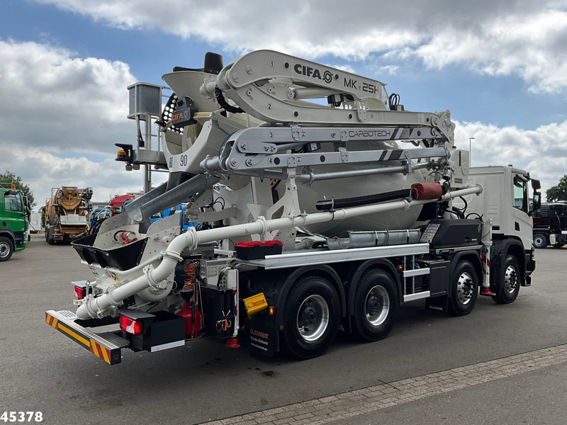 Scania P 450 XT 8x4 Euro 6 Retarder CIFA 7m³ Mixer + Pumi Pump 25 m³ NEW AND UNUSED! - Autočerpadlo: obrázek 4 Scania P 450 XT 8x4 Euro 6 Retarder CIFA 7m³ Mixer + Pumi Pump 25 m³ NEW AND UNUSED! - Autočerpadlo: obrázek 4