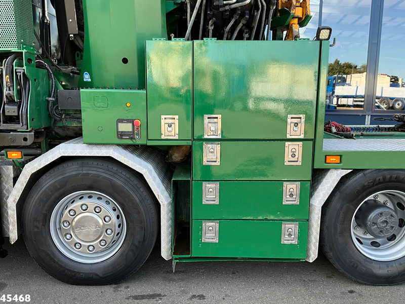 Auto s hydraulickou rukou Scania R 490 8x4 Euro 6 Effer 140 Tonmeter laadkraan + Fly-Jib Just 283.508 km: obrázek 11