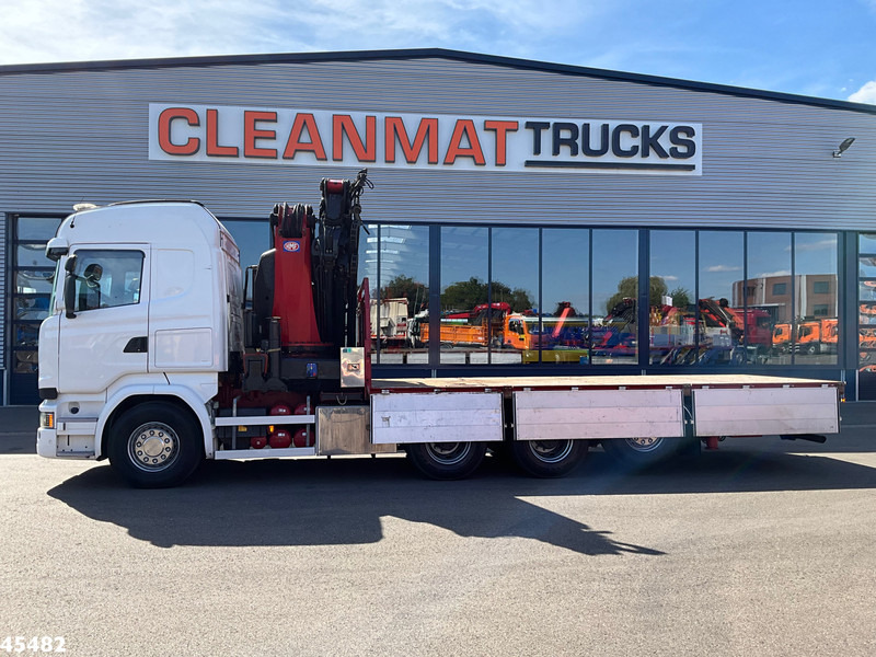 Scania R 490 8x4 Euro 6 Retarder HMF 60 Tonmeter laadkraan + Fly-Jib - Auto s hydraulickou rukou: obrázek 4 Scania R 490 8x4 Euro 6 Retarder HMF 60 Tonmeter laadkraan + Fly-Jib - Auto s hydraulickou rukou: obrázek 4