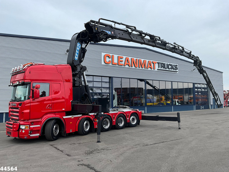 Scania R 620 10x4 V8 Retarder Effer 175 Tonmeter laadkraan + Fly-Jib Just 170.527 km! - Auto s hydraulickou rukou: obrázek 5 Scania R 620 10x4 V8 Retarder Effer 175 Tonmeter laadkraan + Fly-Jib Just 170.527 km! - Auto s hydraulickou rukou: obrázek 5