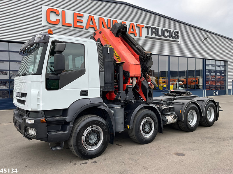 Iveco Stralis AD410T44 8x4 Palfinger 44 Tonmeter laadkraan + Fly-Jib Just 222.398 km! - Tahač: obrázek 2 Iveco Stralis AD410T44 8x4 Palfinger 44 Tonmeter laadkraan + Fly-Jib Just 222.398 km! - Tahač: obrázek 2