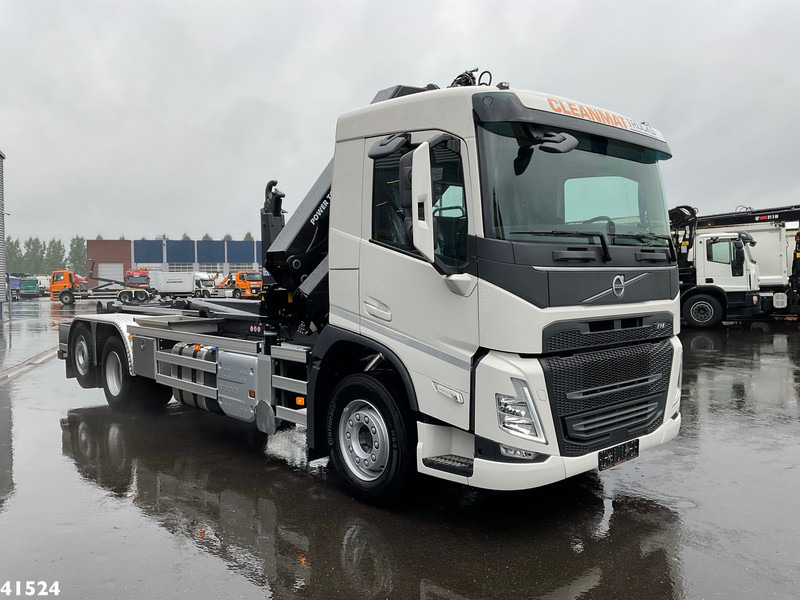 Volvo FM 430 HMF 23 ton/meter laadkraan + Welvaarts Weighing system - Hákový nosič kontejnerů, Auto s hydraulickou rukou: obrázek 5 Volvo FM 430 HMF 23 ton/meter laadkraan + Welvaarts Weighing system - Hákový nosič kontejnerů, Auto s hydraulickou rukou: obrázek 5