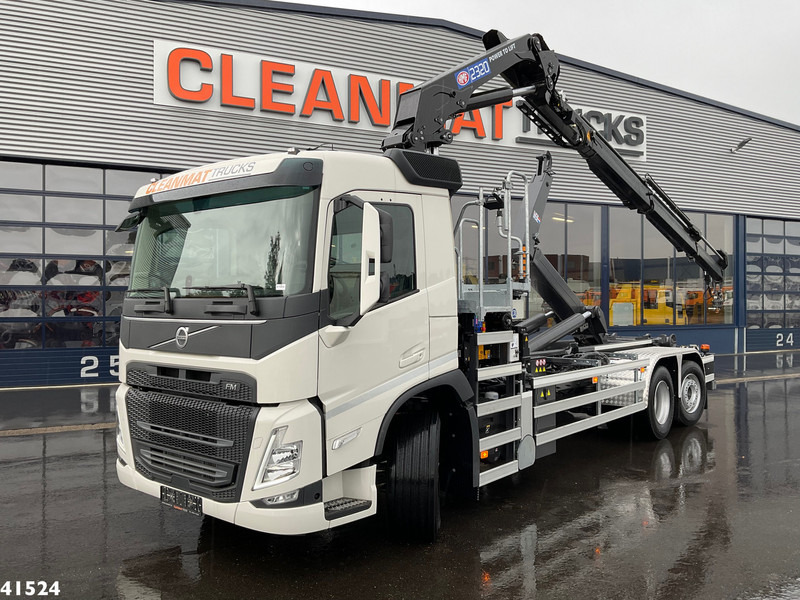 Volvo FM 430 HMF 23 ton/meter laadkraan + Welvaarts Weighing system - Hákový nosič kontejnerů, Auto s hydraulickou rukou: obrázek 1 Volvo FM 430 HMF 23 ton/meter laadkraan + Welvaarts Weighing system - Hákový nosič kontejnerů, Auto s hydraulickou rukou: obrázek 1