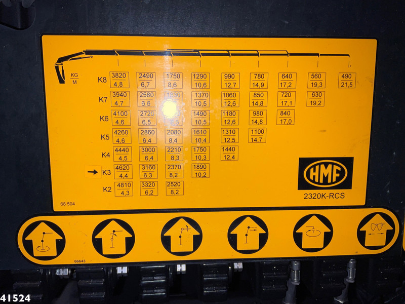 Volvo FM 430 HMF 23 ton/meter laadkraan + Welvaarts Weighing system leasing Volvo FM 430 HMF 23 ton/meter laadkraan + Welvaarts Weighing system: obrázek 14