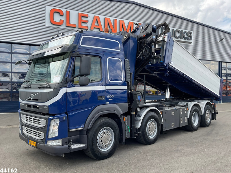 Volvo FM 500 Euro 6 HMF 50 Tonmeter laadkraan + Fly-Jib - Sklápěč, Auto s hydraulickou rukou: obrázek 2 Volvo FM 500 Euro 6 HMF 50 Tonmeter laadkraan + Fly-Jib - Sklápěč, Auto s hydraulickou rukou: obrázek 2