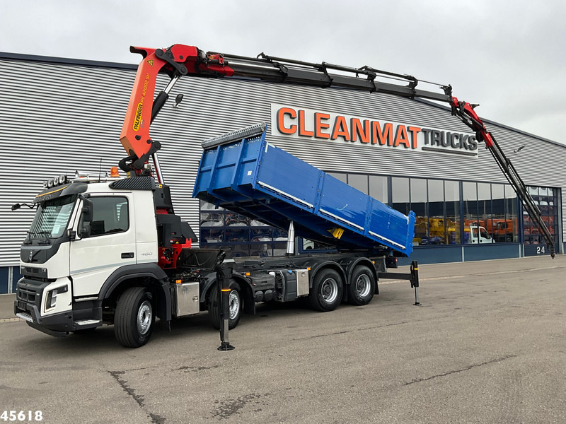 Volvo FMX 460 8x4 Euro 6 Palfinger 42 Tonmeter laadkraan + Fly-Jib! - Sklápěč, Auto s hydraulickou rukou: obrázek 2 Volvo FMX 460 8x4 Euro 6 Palfinger 42 Tonmeter laadkraan + Fly-Jib! - Sklápěč, Auto s hydraulickou rukou: obrázek 2