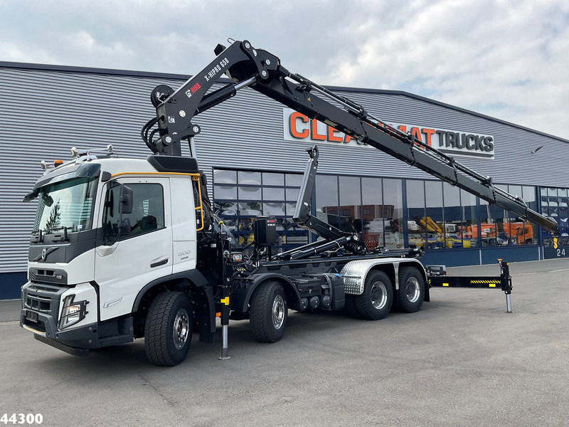 Volvo FMX 500 8x4 Euro 6 Hiab 65 Tonmeter laadkraan + Multilift 25 Ton haakarmsysteem NEW AND UNUSED! - Hákový nosič kontejnerů, Auto s hydraulickou rukou: obrázek 1 Volvo FMX 500 8x4 Euro 6 Hiab 65 Tonmeter laadkraan + Multilift 25 Ton haakarmsysteem NEW AND UNUSED! - Hákový nosič kontejnerů, Auto s hydraulickou rukou: obrázek 1