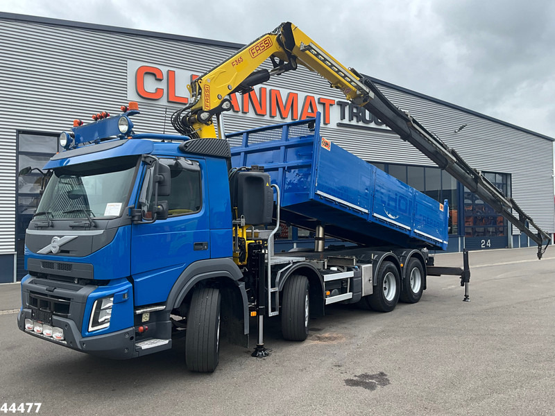 Volvo FMX 540 8x4 Euro 6 Fassi 36 Tonmeter laadkraan - Sklápěč, Auto s hydraulickou rukou: obrázek 1 Volvo FMX 540 8x4 Euro 6 Fassi 36 Tonmeter laadkraan - Sklápěč, Auto s hydraulickou rukou: obrázek 1