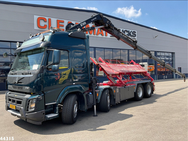 Volvo FMX 540 8x4 Euro 6 Hiab 28 Tonmeter laadkraan - Nákladní auto - kabelový systém, Auto s hydraulickou rukou: obrázek 1 Volvo FMX 540 8x4 Euro 6 Hiab 28 Tonmeter laadkraan - Nákladní auto - kabelový systém, Auto s hydraulickou rukou: obrázek 1