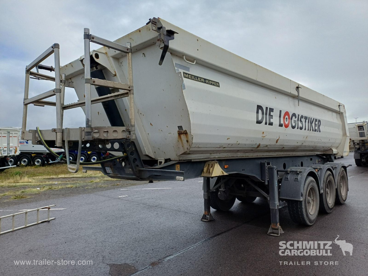 MEILLER Auflieger Kipper Stahlrundmulde 26m³ - Sklápěcí návěs: obrázek 5 MEILLER Auflieger Kipper Stahlrundmulde 26m³ - Sklápěcí návěs: obrázek 5