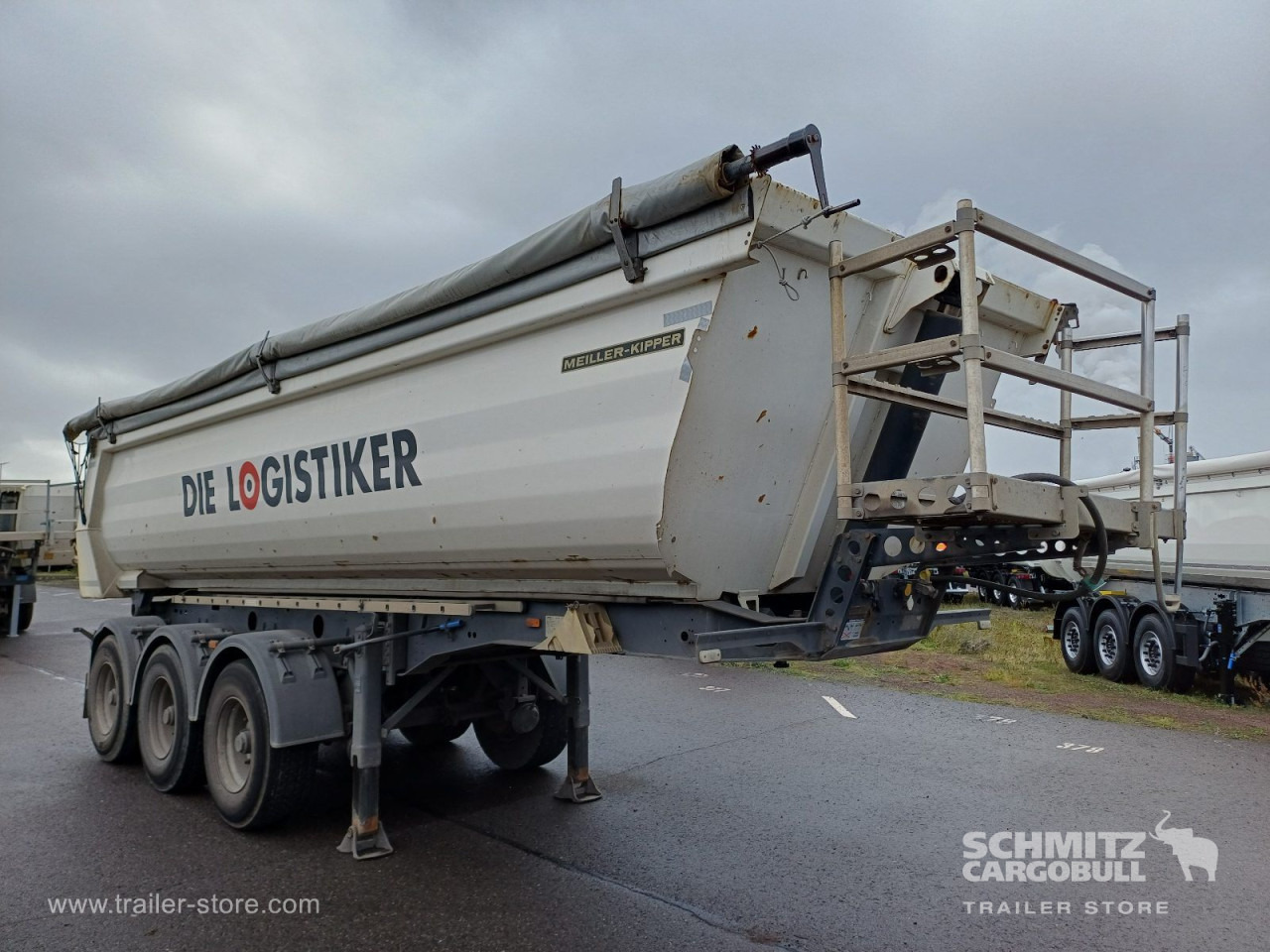 MEILLER Auflieger Kipper Stahlrundmulde 26m³ - Sklápěcí návěs: obrázek 1 MEILLER Auflieger Kipper Stahlrundmulde 26m³ - Sklápěcí návěs: obrázek 1