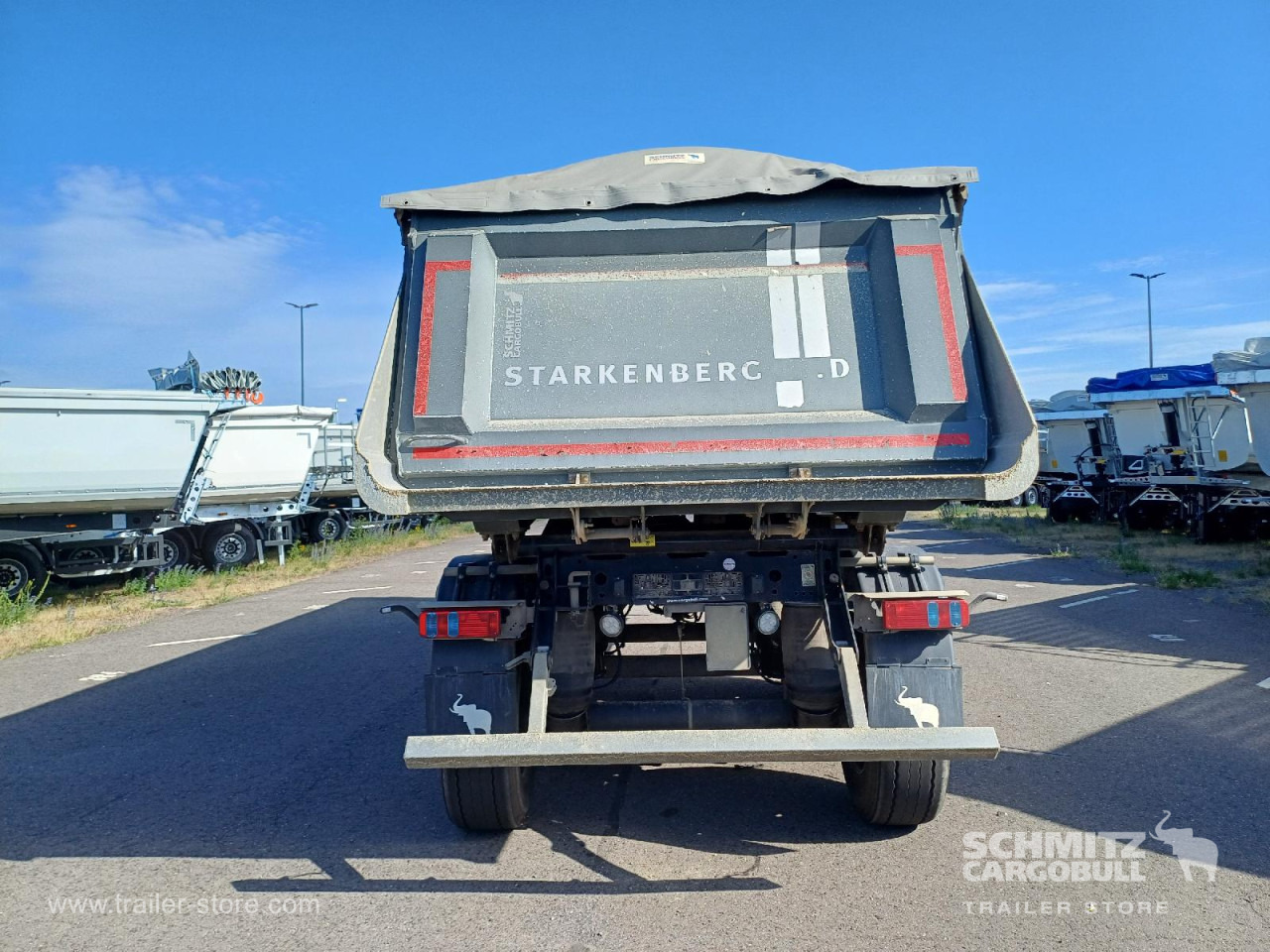 Sklápěcí návěs SCHMITZ Auflieger Kipper Alukastenmulde 24m³: obrázek 9