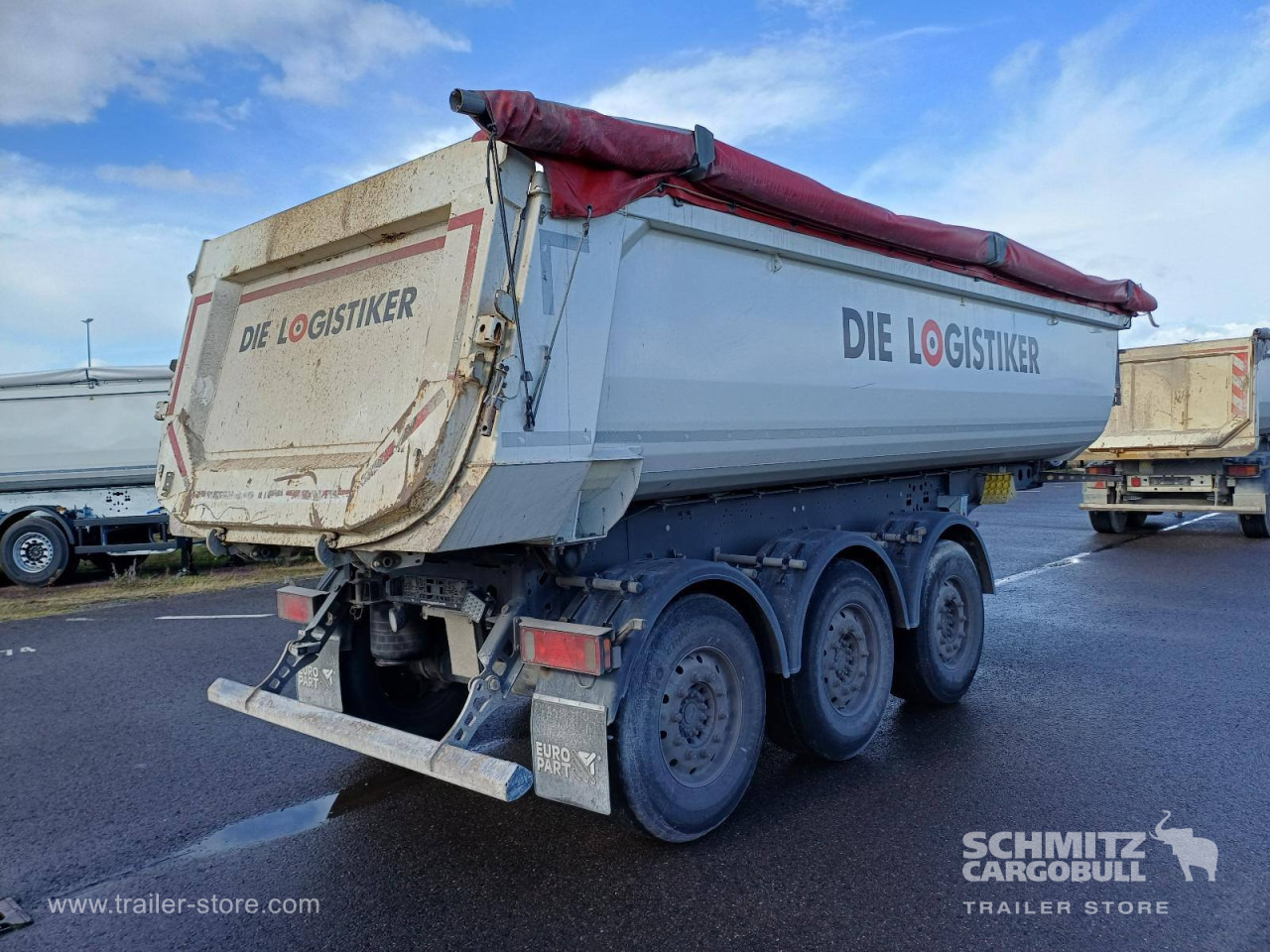 Sklápěcí návěs SCHMITZ Auflieger Kipper Stahlrundmulde 24m³: obrázek 7 Sklápěcí návěs SCHMITZ Auflieger Kipper Stahlrundmulde 24m³: obrázek 7