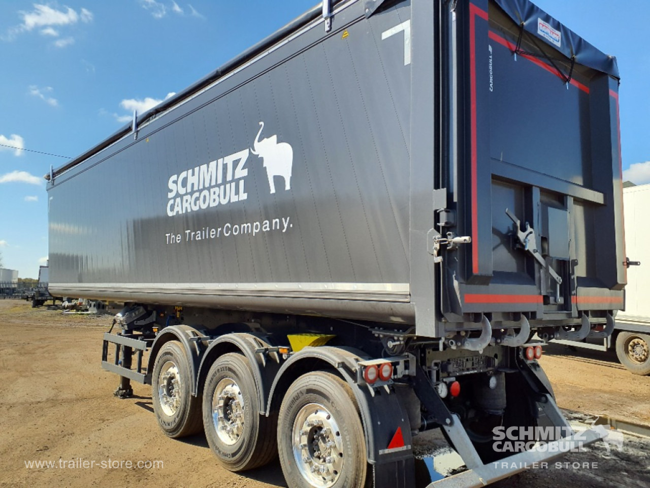 Sklápěcí návěs SCHMITZ Tipper Alu-square sided body 55m³: obrázek 12