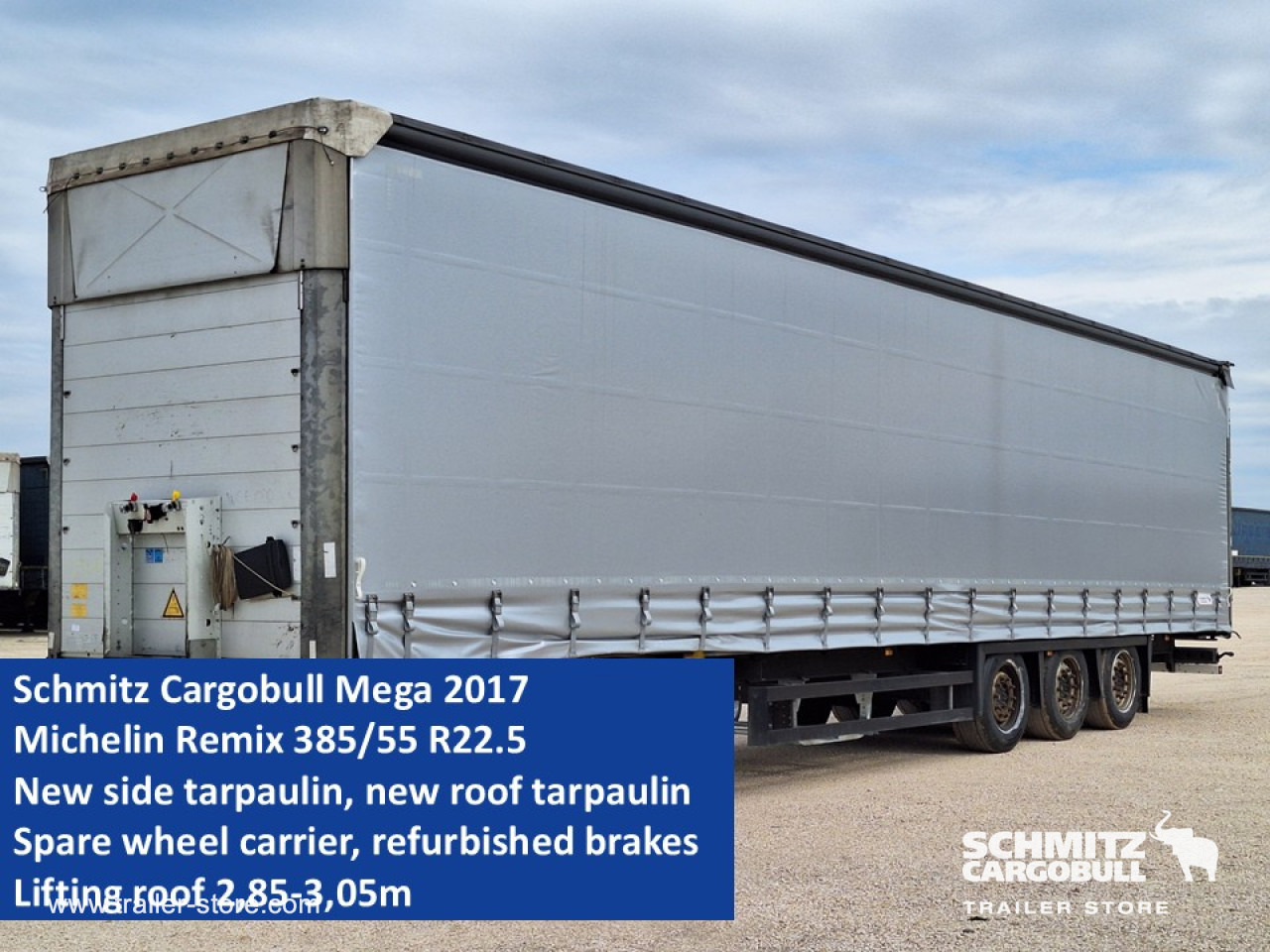 Plachtový návěs SCHMITZ Curtainsider Mega: obrázek 1