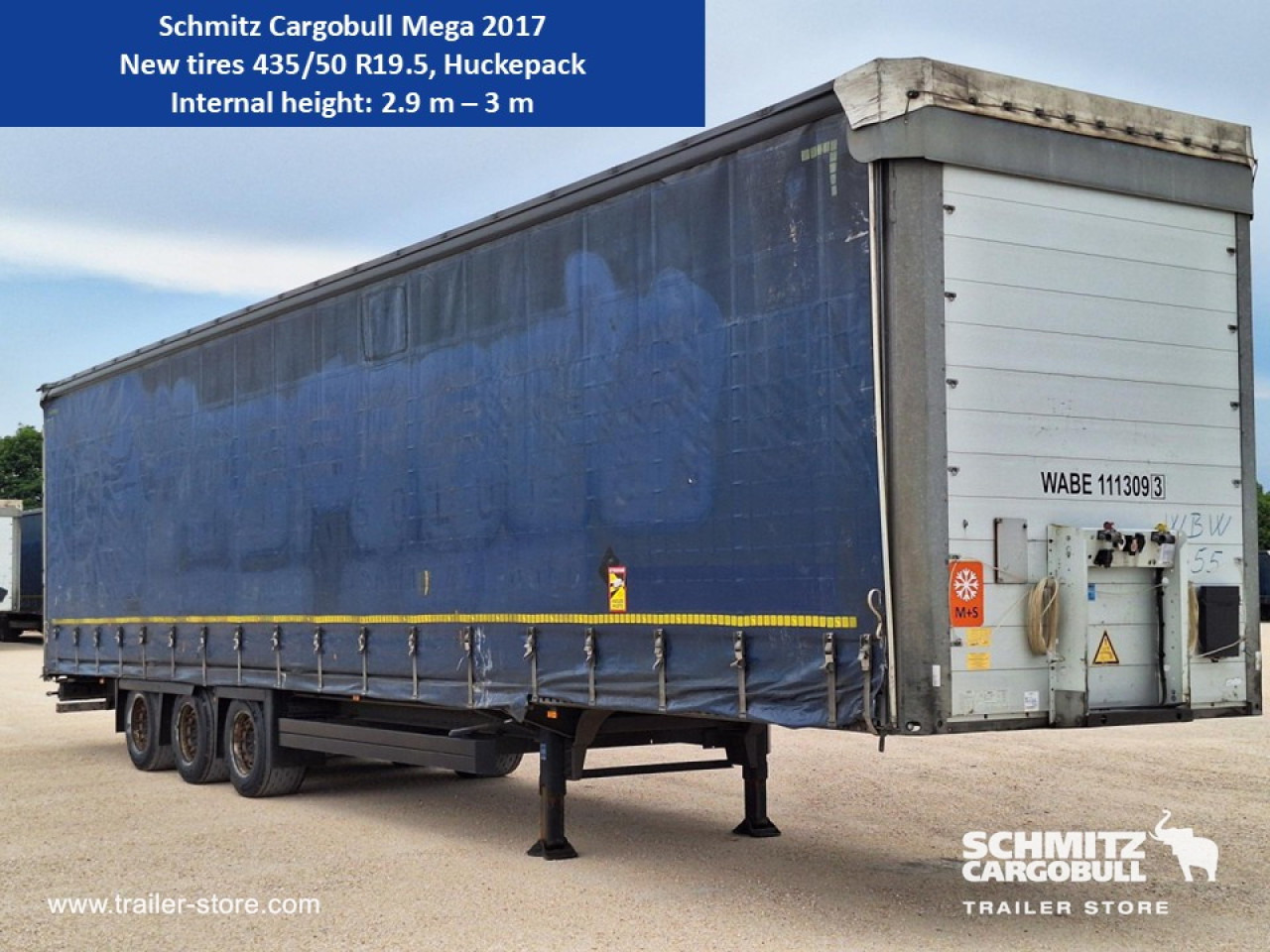 SCHMITZ Curtainsider Mega - Plachtový návěs: obrázek 1 SCHMITZ Curtainsider Mega - Plachtový návěs: obrázek 1