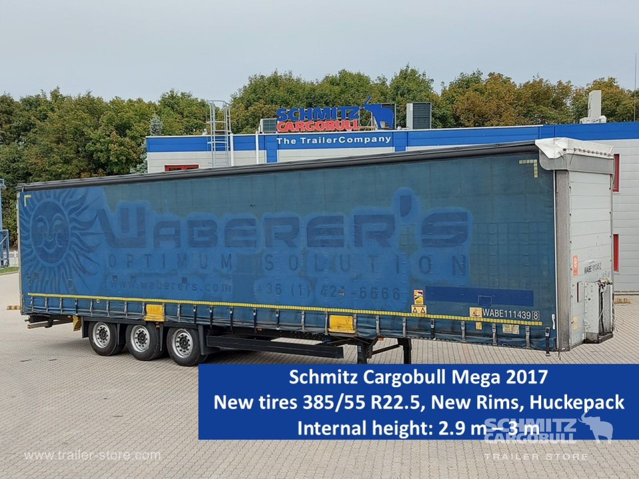 SCHMITZ Curtainsider Mega - Plachtový návěs: obrázek 1 SCHMITZ Curtainsider Mega - Plachtový návěs: obrázek 1