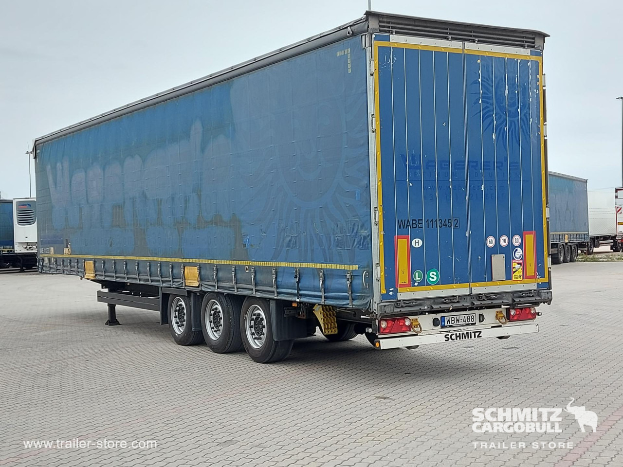 SCHMITZ Curtainsider Mega - Plachtový návěs: obrázek 4 SCHMITZ Curtainsider Mega - Plachtový návěs: obrázek 4