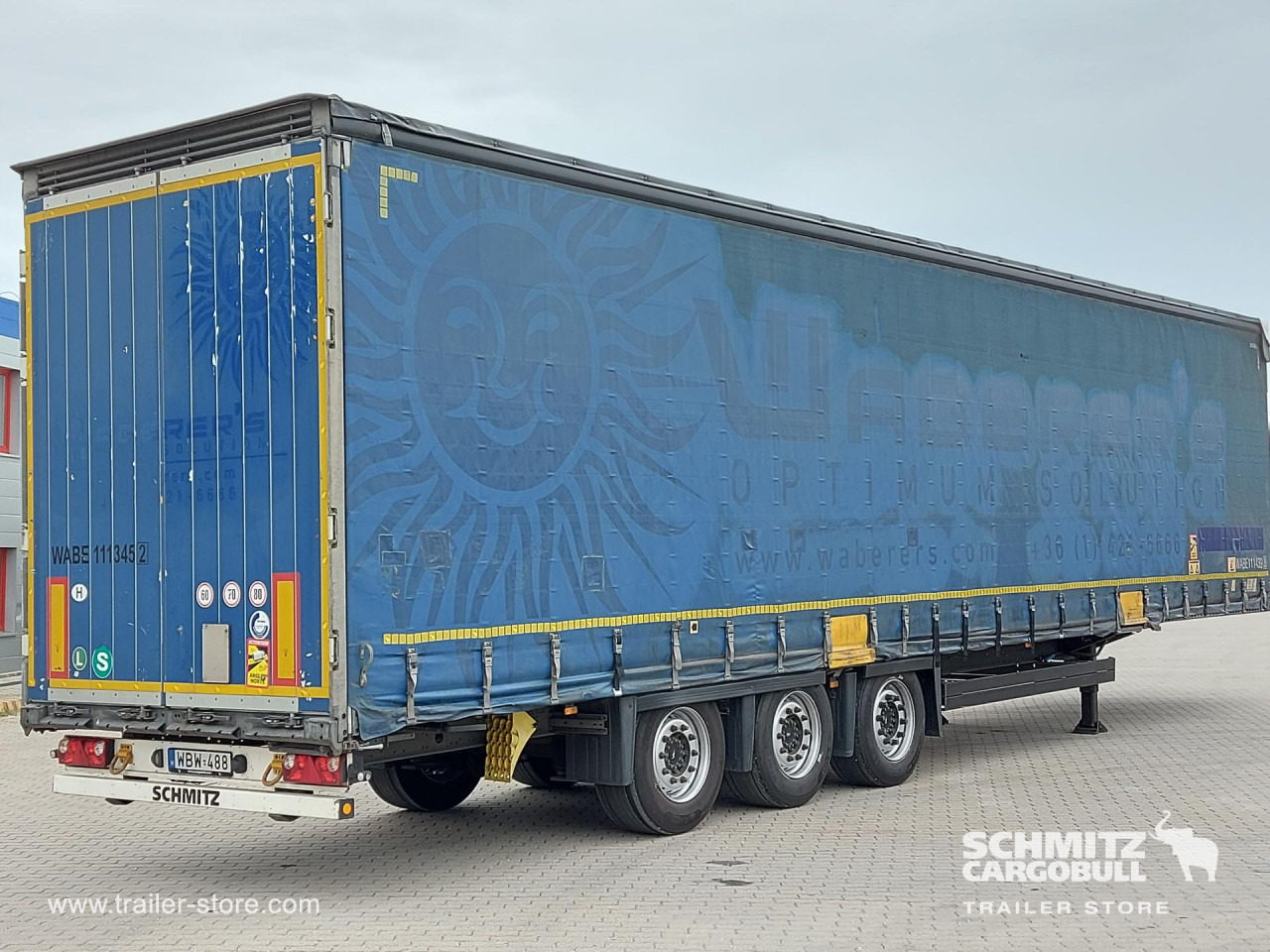 SCHMITZ Curtainsider Mega - Plachtový návěs: obrázek 3 SCHMITZ Curtainsider Mega - Plachtový návěs: obrázek 3