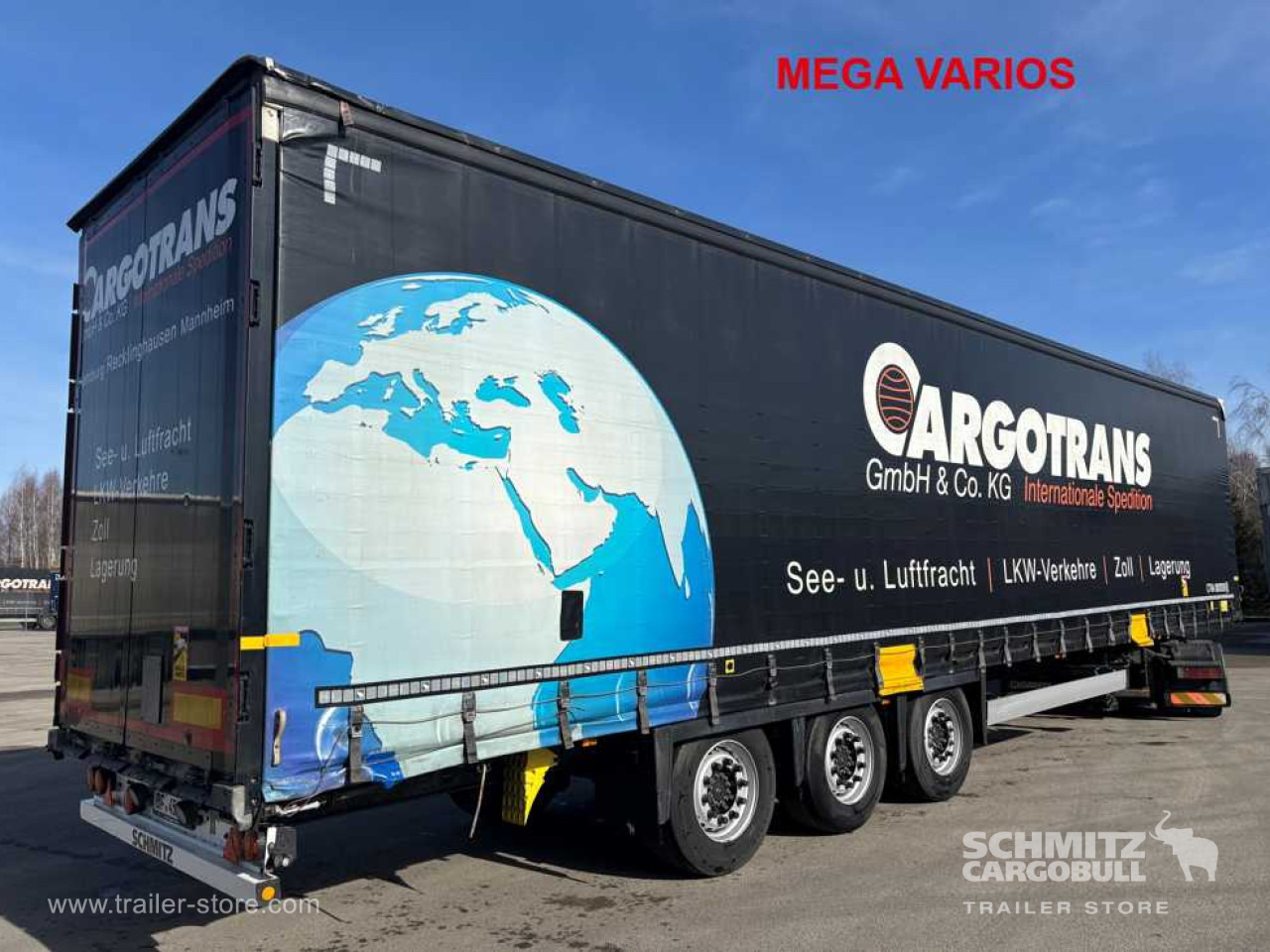 SCHMITZ Curtainsider Mega - Plachtový návěs: obrázek 1 SCHMITZ Curtainsider Mega - Plachtový návěs: obrázek 1