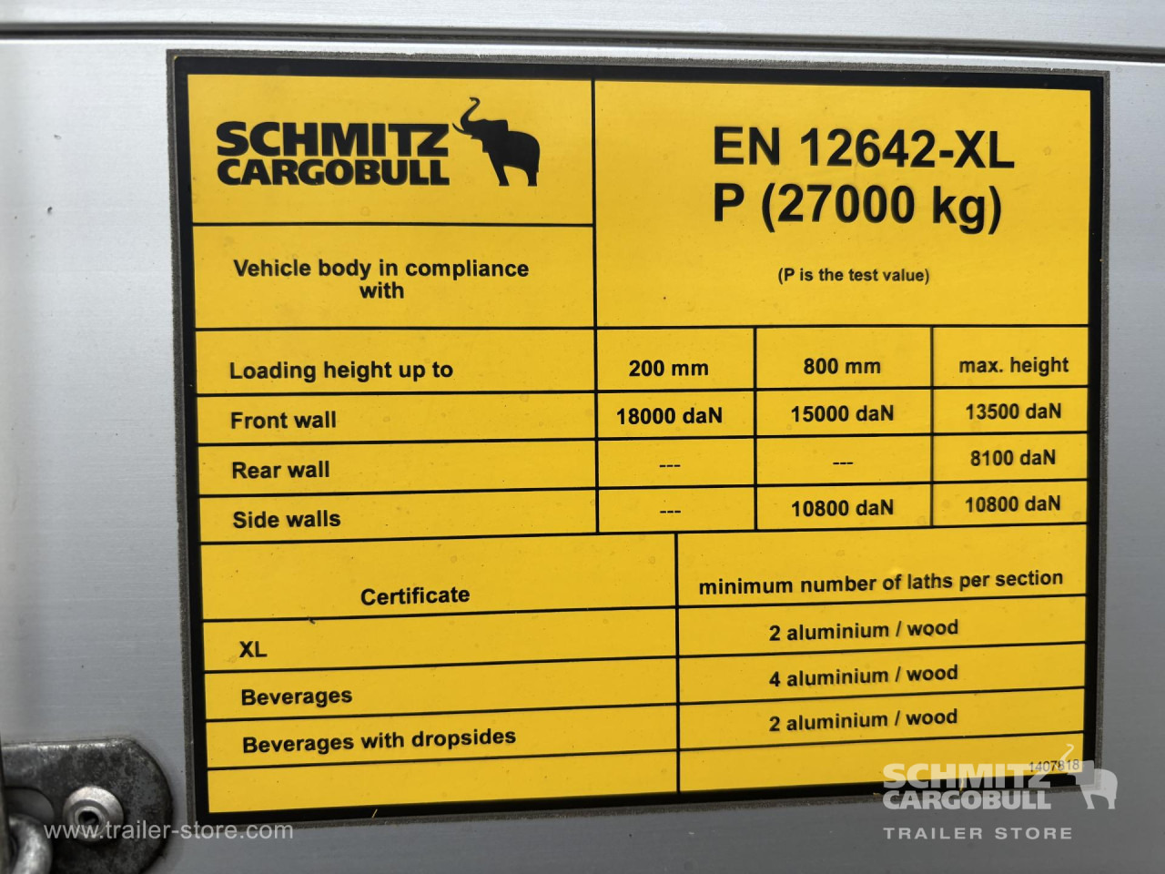 Plachtový návěs SCHMITZ Curtainsider Standard: obrázek 13