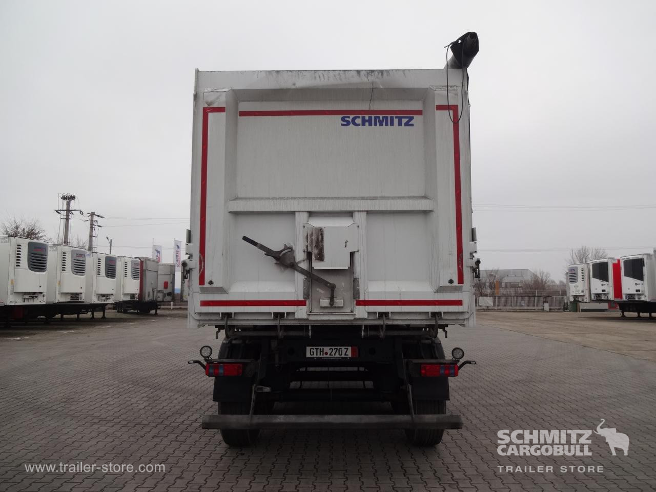 SCHMITZ Tipper Alu-square sided body 52m³ - Sklápěcí návěs: obrázek 3 SCHMITZ Tipper Alu-square sided body 52m³ - Sklápěcí návěs: obrázek 3