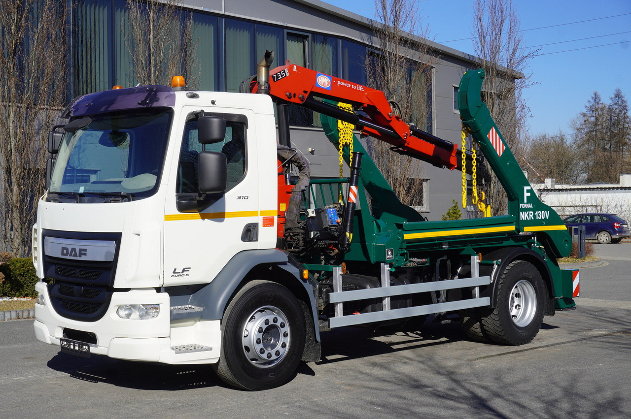DAF LF 18.310 E6 / Skip loader Fornal NKR 130V / HDS HMF 735 K2 / Manual gearbox - Auto s hydraulickou rukou: obrázek 1 DAF LF 18.310 E6 / Skip loader Fornal NKR 130V / HDS HMF 735 K2 / Manual gearbox - Auto s hydraulickou rukou: obrázek 1