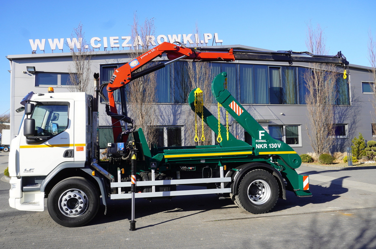 DAF LF 18.310 E6 / Skip loader Fornal NKR 130V / HDS HMF 735 K2 / Manual gearbox - Hákový nosič kontejnerů, Auto s hydraulickou rukou: obrázek 4 DAF LF 18.310 E6 / Skip loader Fornal NKR 130V / HDS HMF 735 K2 / Manual gearbox - Hákový nosič kontejnerů, Auto s hydraulickou rukou: obrázek 4