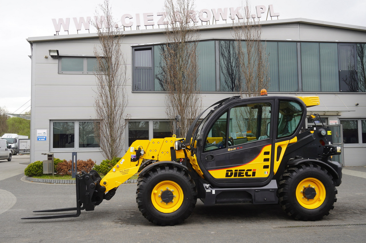DIECI Zeus 35.10 brand-new telescopic loader / 6 MTH !!! / 10 m reach / 3.5 t - Teleskopický kolový nakladač: obrázek 4 DIECI Zeus 35.10 brand-new telescopic loader / 6 MTH !!! / 10 m reach / 3.5 t - Teleskopický kolový nakladač: obrázek 4