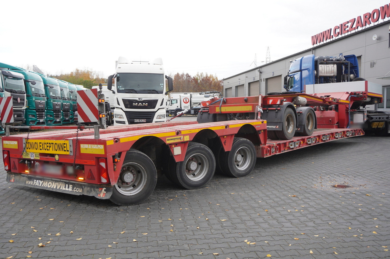FAYMONVILLE F-S43-1ACA+D2 low bed Tief Bet semi-trailer / Load capacity 49 tons / Deck 15.5 m - Podvalníkový návěs: obrázek 4 FAYMONVILLE F-S43-1ACA+D2 low bed Tief Bet semi-trailer / Load capacity 49 tons / Deck 15.5 m - Podvalníkový návěs: obrázek 4