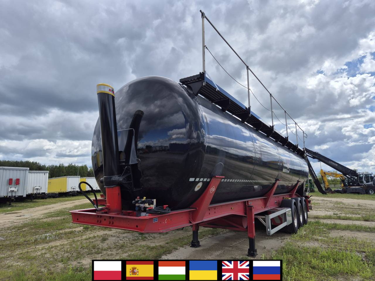 FELDBINDER KIP 66.3 Silo tank / 66 m3 / 2022 / 10 units - Silo cisterna: obrázek 1 FELDBINDER KIP 66.3 Silo tank / 66 m3 / 2022 / 10 units - Silo cisterna: obrázek 1